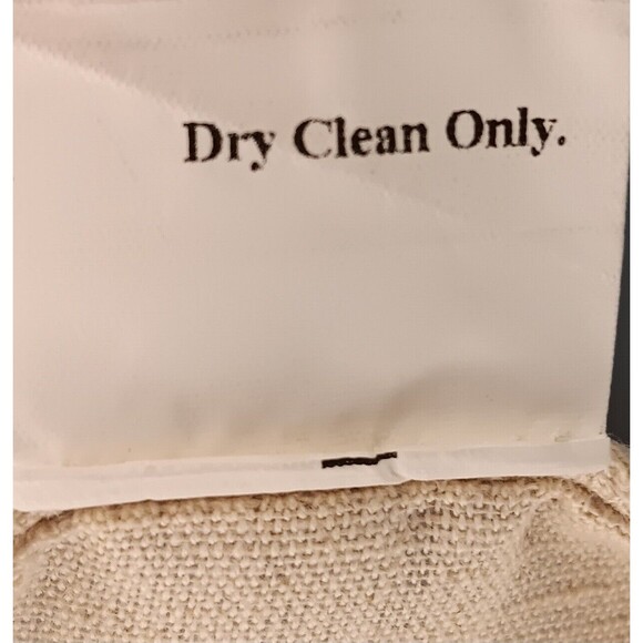 Floral Embroidered Pillow Cream Pink Rust Green Cottagecore Rectangle 15" X 12" - Picture 13 of 14